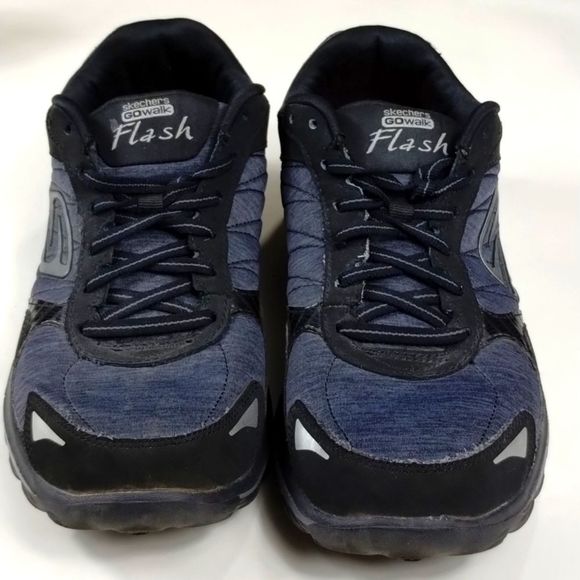 Skechers Go Walk Flash Walking Athletic Shoes - Picture 6 of 11